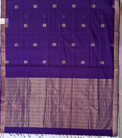 Purple Kanchi Cotton Saree