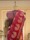 Nemali Red Printed Cotton Saree