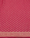 Pallava Pink Crepe Silk Saree