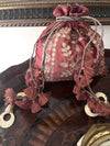 Dharini Brick Rust Gota Work Potli