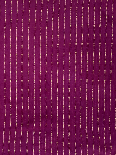 Zandra Purple Satin Silk Saree