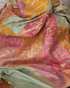 Hillside Soiree Shikargah Georgette Saree