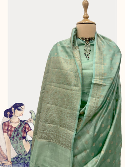 Jalgaon Green Cotton Saree