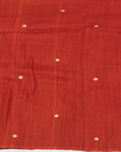 Mudit Mohini Green Stripe Moonga Saree