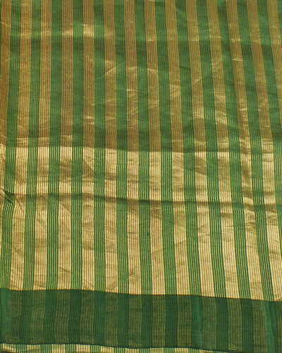 Panna Green Chinya Silk Sari