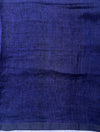 Yantra Ink Blue Linen Saree