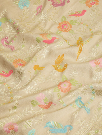 Eden Gardens Shikargah Tussar Georgette Saree