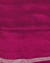 Tanzanite Ruby Khadi Silk Saree