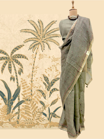 Amravati Green Kota Saree