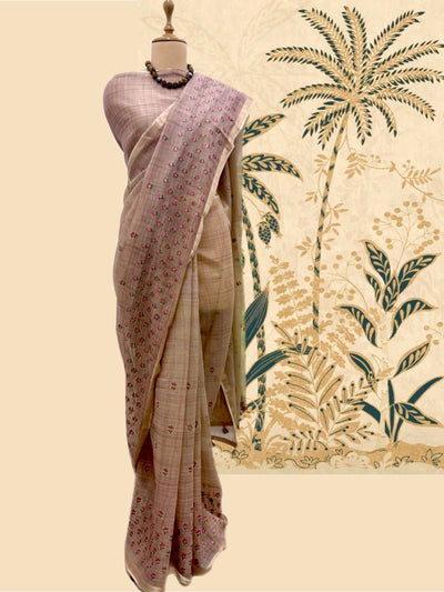 Karnavati Pink Kota Saree