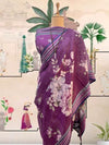 Lovedale Purple Kota Saree
