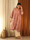 Lavender Brown Kurta dress
