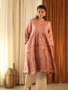 Lavender Brown Kurta dress