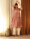 Lavender Brown Kurta dress