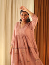 Lavender Brown Kurta dress
