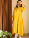 Yellow long Kurta