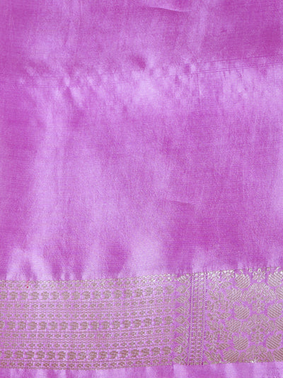 Sana Lilac Silk Saree
