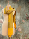 Kesariya Mango Matka Georgette Stole Dupatta