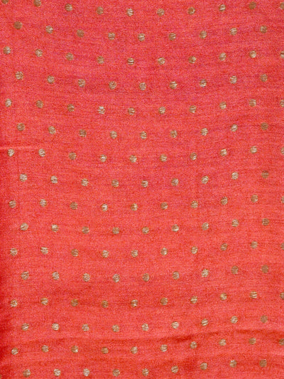 Nirvana Beige Gold Matka Georgette Sari