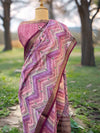 Corporate Diva Mauve Moonga Cotton Saree