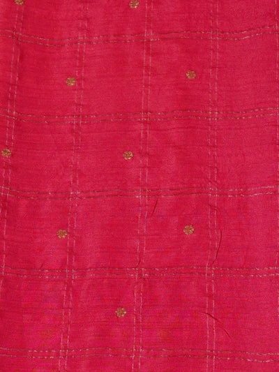 Saanvi Mehendi Chevron Matka Georgette Saree