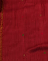 Fragrance of Haldi Yellow Matka Georgette Saree