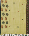 Ujjayanta Green Embroidered Matka Georgette Saree