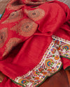 Nanda Devi Kashmiri Jamavar Matka Georgette Saree