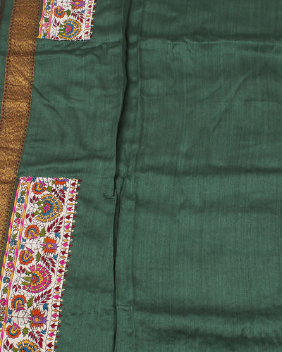 Nanda Devi Kashmiri Jamavar Matka Georgette Saree