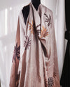 Moonlit Desert Matka Georgette Border Saree