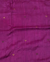 Moonlit Desert Matka Georgette Border Saree