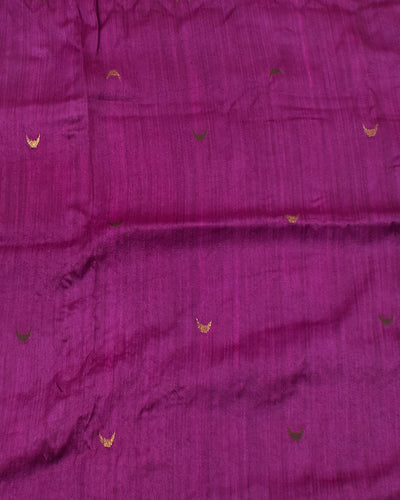 Moonlit Desert Matka Georgette Border Saree
