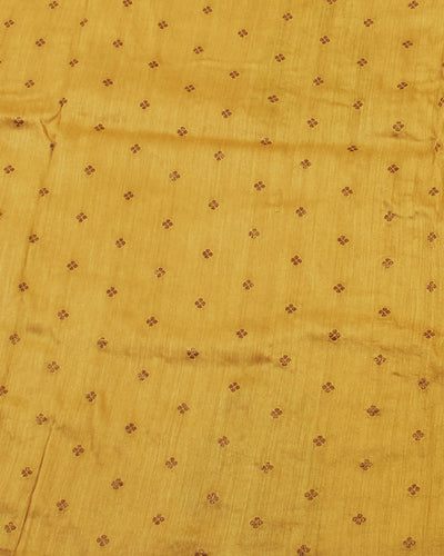 Ahilya Yellow Matka Georgette Saree