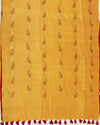 Omaira Yellow Floral Matka Georgette Saree
