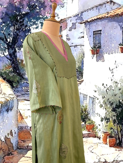 Mint Green Kurta & Pant Set