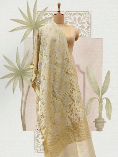 Shadab Gold Moonga Dupatta