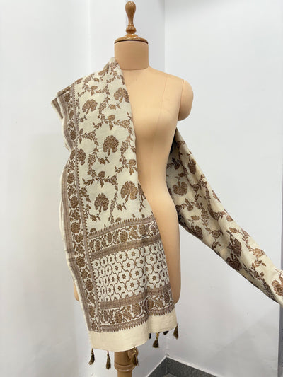 Munira ivory Moonga Dupatta