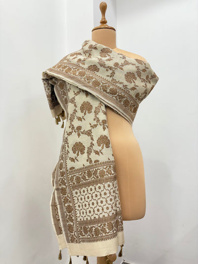 Munira ivory Moonga Dupatta