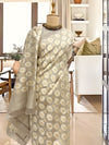 Niloufer Mushroom Booti Silk Saree