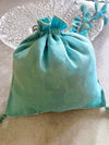 Navya Aqua Blue Gota Work Potli