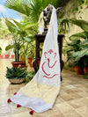 Gajanana Crinkled Georgette Dupatta