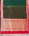 Harita Green Kanchi Organza Saree