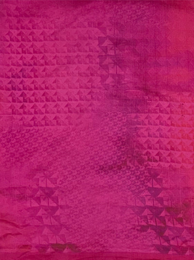 Lagoon Lounge Pink Printed Organza Saree