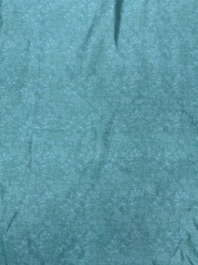 Chirpy Morning Sky Blue printed Organza Saree