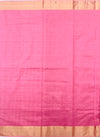 Angel Pink Cotton Silk Tanchoi Saree