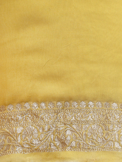 Cyprus Pink Khaddi Georgette Sari
