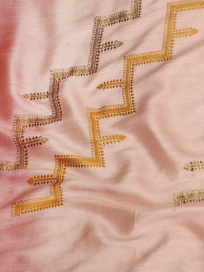 Santorini Pink Matka Georgette Sari