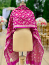 Utsav Pink Silk Dupatta