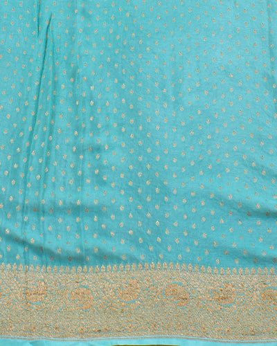 Kalyani Purple Chinon Crepe Silk Saree