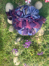 Sharanya Purple Round Cotton Potli